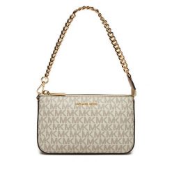 Torebka Michael Kors. Brązowe torebki klasyczne Michael Kors, bez wzorów, klasyczne, bez dodatków. Za 669.99 zł.