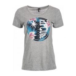 Rip Curl T-Shirt Damski Xs Szary. T-shirty marki Rip Curl. W wyprzedaży za 93.00 zł.