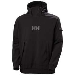 Bluza z kapturem Helly Hansen ULLR D. Czarne bluzy z kapturem Helly Hansen, na lato, l, bez wzorów, z elastanu, z kapturem, narciarskie. Za 635.00 zł.