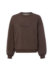 Msch Copenhagen Bluza Kobiety brązowy, M/L. Brązowe bluzy MSCH Copenhagen, l, bez wzorów, bez kaptura. Za 399.95 zł.