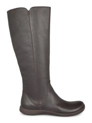 Camper Skórzane kozaki w kolorze czarnym rozmiar: 35. Czarne kozaki Camper, na zimę, bez wzorów, bez obcasa, bez zapięcia. Za 347.99 zł.