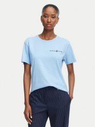 Beverly Hills Polo Club T-Shirt P-SS26W-TS085 Niebieski jasny Regular Fit. Niebieskie t-shirty Beverly Hills Polo Club, s, bez wzorów, z bawełny, bez kołnierzyka, bez ramiączek. Za 139.99 zł.