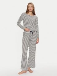 Tommy Hilfiger Piżama UW0UW05556 Granatowy Regular Fit. Niebieskie piżamy Tommy Hilfiger, m, bez wzorów, z bawełny, bez kołnierzyka, bez ramiączek. Za 209.99 zł.