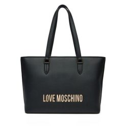 Torebka LOVE MOSCHINO. Czarne shopper bag Love Moschino, bez wzorów, bez dodatków. Za 769.99 zł.