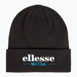 Czapka zimowa Ellesse Thally. Czarne czapki zimowe Ellesse, bez wzorów, z materiału. Za 94.99 zł.