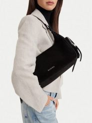 Badura Torebka EO-LA323-2736 Czarny. Czarne listonoszki Badura, bez wzorów, ze skóry, bez dodatków. Za 399.99 zł.