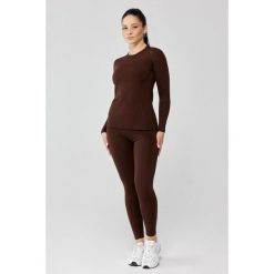 Bielizna termoaktywna damska szybkoschnąca Rough Radical Dreamlover. Brązowa bielizna termoaktywna damska ROUGH RADICAL, bez wzorów, bez ramiączek, narciarskie. W wyprzedaży za 175.92 zł.
