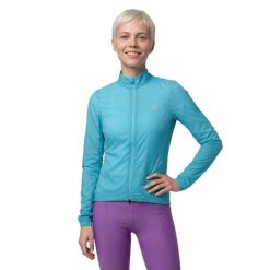 Damska ultralekka wiatroszczelna kurtka rowerowa Siroko J4-W Windbreak Blue. Niebieskie kurtki SIROKO, l, bez wzorów, z materiału, bez kaptura. Za 423.00 zł.