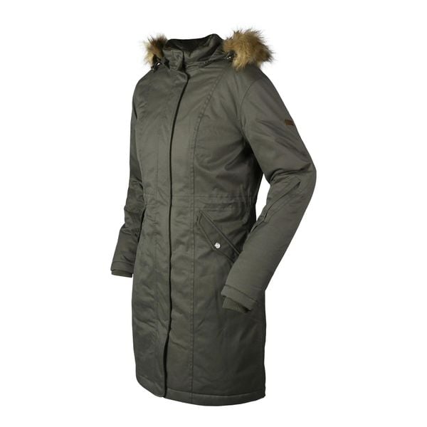 Parka outdoorowa HORKA Typhoon. Zielone płaszcze Horka, xl, bez wzorów, z materiału, biznesowe, bez kaptura. Za 766.50 zł.