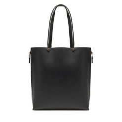 Torebka Gino Rossi. Czarne torebki klasyczne Gino Rossi, bez wzorów, klasyczne, bez dodatków. Za 279.99 zł.