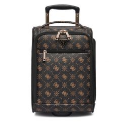 Walizka kabinowa Guess. Brązowe walizki Guess. Za 639.99 zł.