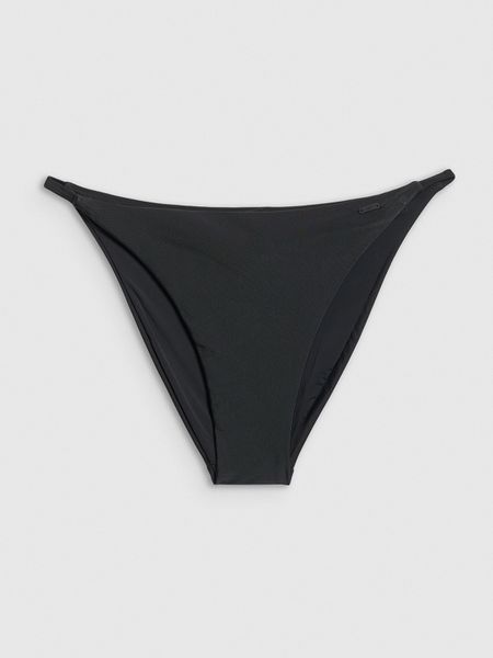 4F Dół od bikini damski - czarny XL. Czarne bikini 4f, bez wzorów, z dzianiny. Za 49.99 zł.