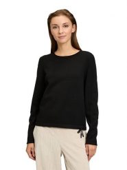 CARTOON Sweter w kolorze czarnym rozmiar: 36. Czarne swetry Cartoon, bez wzorów, bez ramiączek. Za 82.83 zł.