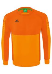 Bluza 565 Erima Six Wings Pomarańczowa Junior. Brązowe bluzy bez kaptura Erima, bez wzorów, z bawełny, bez kaptura, do piłki ręcznej. Za 265.99 zł.