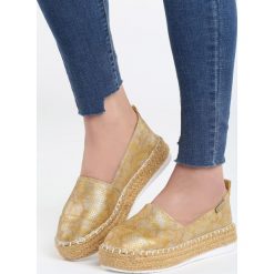 Żółte Espadryle Free Mind. Espadryle marki Born2be. Za 79.99 zł.
