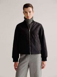 Josephine & Co Dwustronna kurtka "Lennon" w kolorze czarnym rozmiar: 36. Czarne kurtki Josephine & Co, bez wzorów, bez kaptura. Za 347.99 zł.