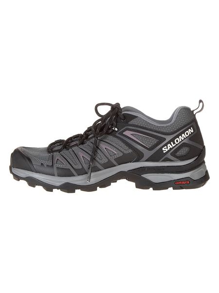 SALOMON Buty trekkingowe "X Ultra Pioneer Aero" w kolorze szarym rozmiar: 38 2/3. Szare buty trekkingowe Salomon, z materiału, bez zapięcia. Za 352.21 zł.