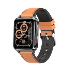 Smartwatch Kumi KU5 PRO brązowy. Brązowe smartbandy Kumi. Za 435.99 zł.