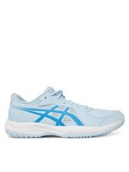 Asics Buty do tenisa Court Slide 4 1042A283 Niebieski. Niebieskie buty treningowe ASICS, bez wzorów, ze skóry, bez zapięcia, tenisowe. Za 199.99 zł.