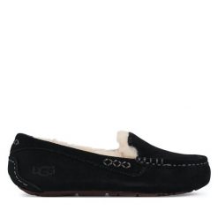 Kapcie Ugg. Czarne kapcie UGG, bez wzorów. Za 569.99 zł.