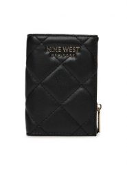 Nine West Portfel CEO-NW-W1-006-SS26 Czarny. Czarne portfele Nine West, bez wzorów, z materiału. Za 59.99 zł.