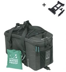 BASIL Discovery 365D MIK torba na bagażnik 9L czarna. Czarne torby sportowe BASIL, bez wzorów, z materiału, na ramię. Za 363.95 zł.