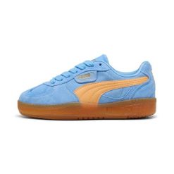 Buty damskie trampki sportowe PALERMO MODA. Niebieskie trampki Puma, bez wzorów, z dresówki, eleganckie, bez zapięcia. Za 199.00 zł.