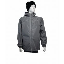 Kurtka wodoodporna Élémenterre Bragg. Szare kurtki przejściowe sportowe Elementerre, l, bez wzorów, z softshellu, bez kaptura, trekkingowe. Za 281.00 zł.