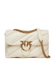 PINKO Torebka Love Puff Classic Cl PE 25 PLTT 100038 A26T Écru. Kopertówki Pinko, bez wzorów, ze skóry, wizytowe, bez dodatków. Za 2,299.00 zł.