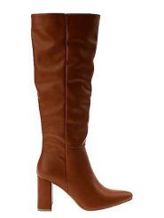 Bellucci Kozaki w kolorze jasnobrązowym rozmiar: 36. Brązowe kozaki Bellucci, na zimę, bez wzorów, bez obcasa, bez zapięcia. Za 157.95 zł.