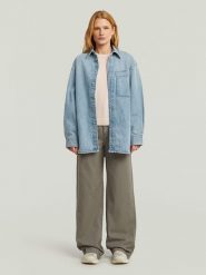 G-Star Dżinsy - Loose fit - w kolorze khaki rozmiar: W31/L/30. Brązowe jeansy G-Star, l, bez wzorów, retro, z podwyższonym stanem. Za 234.97 zł.