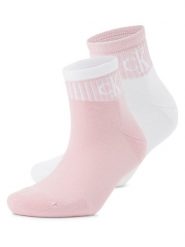 Calvin Klein Jeans Skarpety Kobiety Dżersej niebieski|biały, 39-42. Białe skarpetki Calvin Klein Jeans, bez wzorów, z dżerseju. Za 64.95 zł.