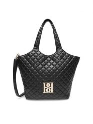 Badura Torebka FELICIE-01 Czarny. Czarne shopper bag Badura, bez wzorów, z tworzywa sztucznego, bez dodatków. Za 249.99 zł.