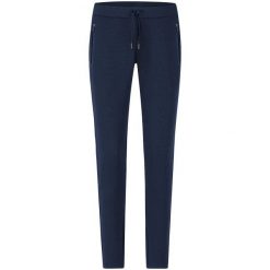 Spodnie do biegania Jako Pro Casual. Niebieskie spodnie sportowe JAKO, bez wzorów, z dresówki, do biegania. Za 369.00 zł.