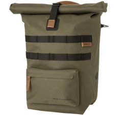Torba rowerowa pojedyncza 17L wodoszczelna z zapięciem magnetycznym zielona. Zielone torby na laptopa AGU, bez wzorów, z bawełny, na ramię. Za 417.95 zł.