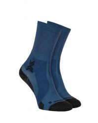 Skarpety X-Socks Run Perform Crew Blue Black. Czarne skarpetki X-Socks, bez wzorów. Za 78.00 zł.