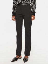Lola Casademunt by Maite Spodnie materiałowe MF2414004 00N Czarny Regular Fit. Czarne spodnie materiałowe Lola Casademunt by Maite, bez wzorów, z materiału. Za 389.99 zł.