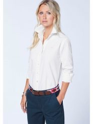 Polo Sylt Koszula - Regular fit - w kolorze białym rozmiar: XXL. Białe koszule Polo Sylt, xxl, bez wzorów, z bawełny, bez kołnierzyka, bez ramiączek. Za 144.95 zł.