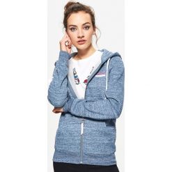 Rozpinana bluza z kapturem - Granatowy. Bluzy marki Cropp. Za 79.99 zł.