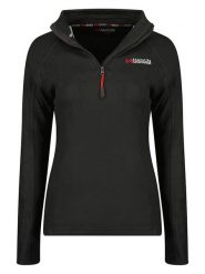 Maison Montaigne Bluza polarowa "Tumai" w kolorze czarnym rozmiar: XXL. Czarne bluzy bez kaptura Maison Montaigne, xxl, bez wzorów, z polaru, bez kaptura. Za 44.09 zł.