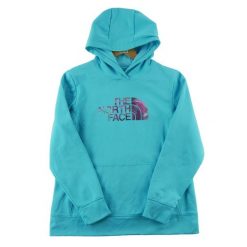 Second life - Bluza damska z kapturem The North Face turkusowa - Stan dobry. Niebieskie bluzy z kapturem The North Face, s, bez wzorów, z materiału, z kapturem, na fitness i siłownię. Za 106.46 zł.