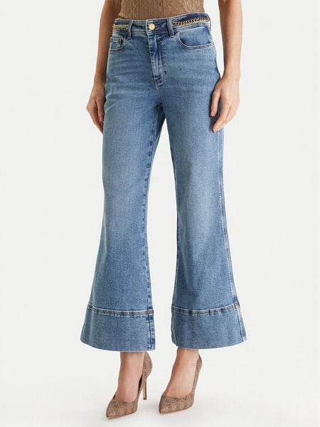Marciano Guess Jeansy 6RGA00 7444A Niebieski Regular Fit. Niebieskie jeansy Marciano Guess, z aplikacjami, z bawełny. Za 483.99 zł.