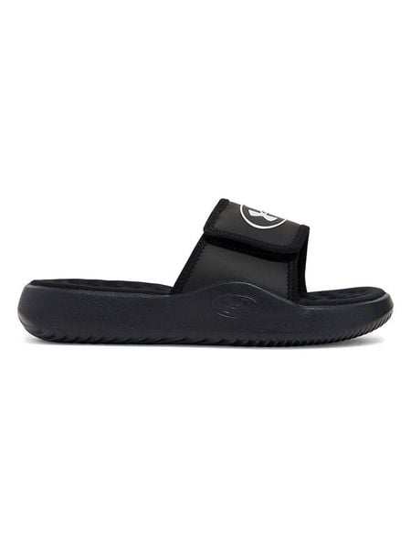 Under Armour Klapki "Ignite Pro 8" w kolorze czarnym rozmiar: 38. Czarne klapki Under Armour, bez wzorów, klasyczne, z otwartym noskiem, bez obcasa, bez zapięcia. Za 144.95 zł.