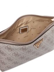 Guess Kosmetyczka Laurell II Slg SWSG74 59145 Beżowy. Brązowe torebki klasyczne Guess, z aplikacjami, ze skóry, bez dodatków. Za 269.99 zł.