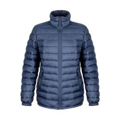 Damska kurtka puchowa Result Ice Bird Padded. Niebieskie kurtki RESULT, bez wzorów, z puchu, bez kaptura. Za 241.00 zł.