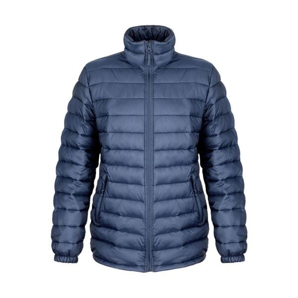 Damska kurtka puchowa Result Ice Bird Padded. Niebieskie kurtki RESULT, m, bez wzorów, z materiału, bez kaptura. Za 233.00 zł.
