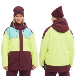 Kurtka zimowa na narty i snowboard damska O'Neill 20K. Kurtki narciarskie O'Neill, na zimę, bez wzorów, bez kaptura, narciarskie. Za 429.00 zł.