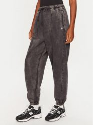 Deha Spodnie dresowe C12165 Czarny Loose Fit. Czarne spodnie dresowe Deha, bez wzorów, z bawełny. Za 699.99 zł.