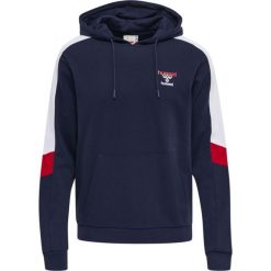 Bluza z kapturem Hummel IC Claude. Niebieskie bluzy z kapturem Hummel, xl, bez wzorów, z kapturem, na fitness i siłownię. W wyprzedaży za 183.95 zł.