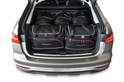 Torby Do Bagażnika Audi A6 Allroad 2019+ 5Szt Kjust. Czarne torby podróżne KJUST, bez wzorów, z kauczuku. Za 1,540.00 zł.